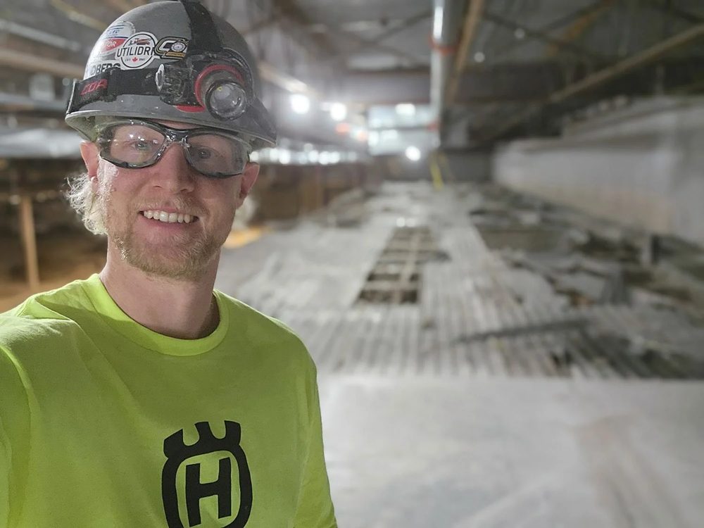Founder Jesse Van Oosterom on site